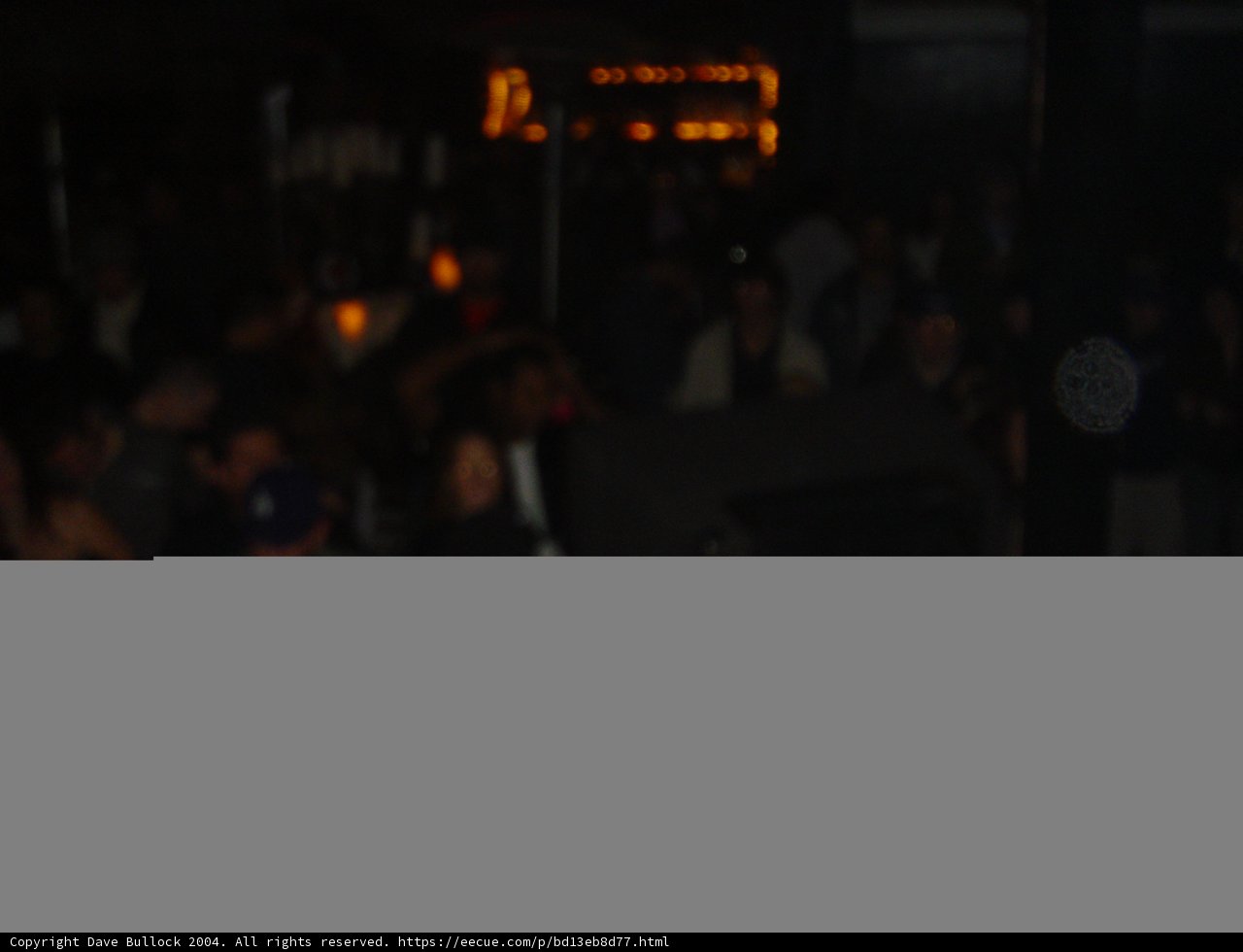 Blurry Nightlife Scene at the Pub