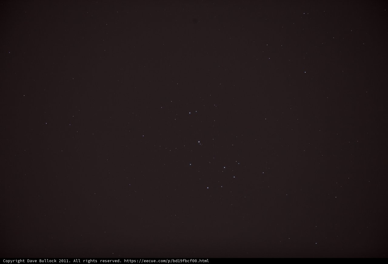 A Glimpse of the Starry Night