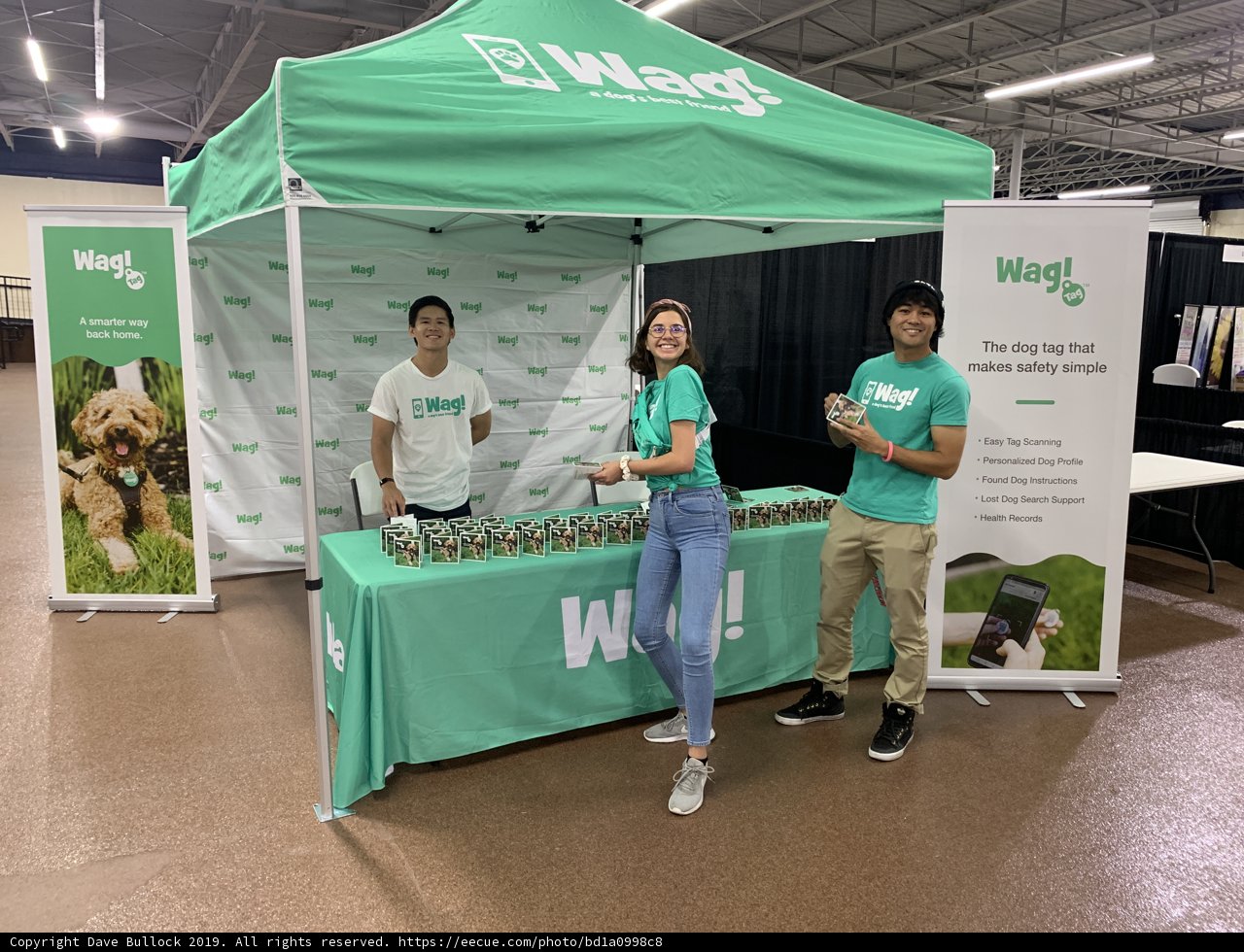The Waggy Dog Booth at Canada's 2018 Dog Show