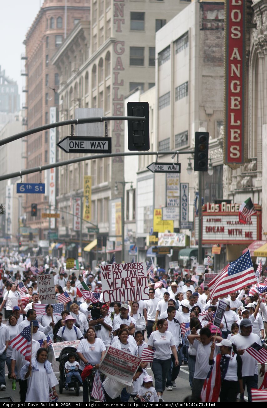 A Multitude Marching for a Cause
