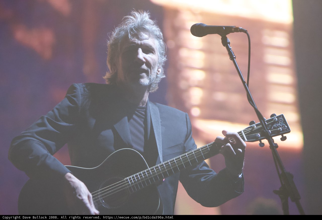 Roger Waters Rocking the Stage