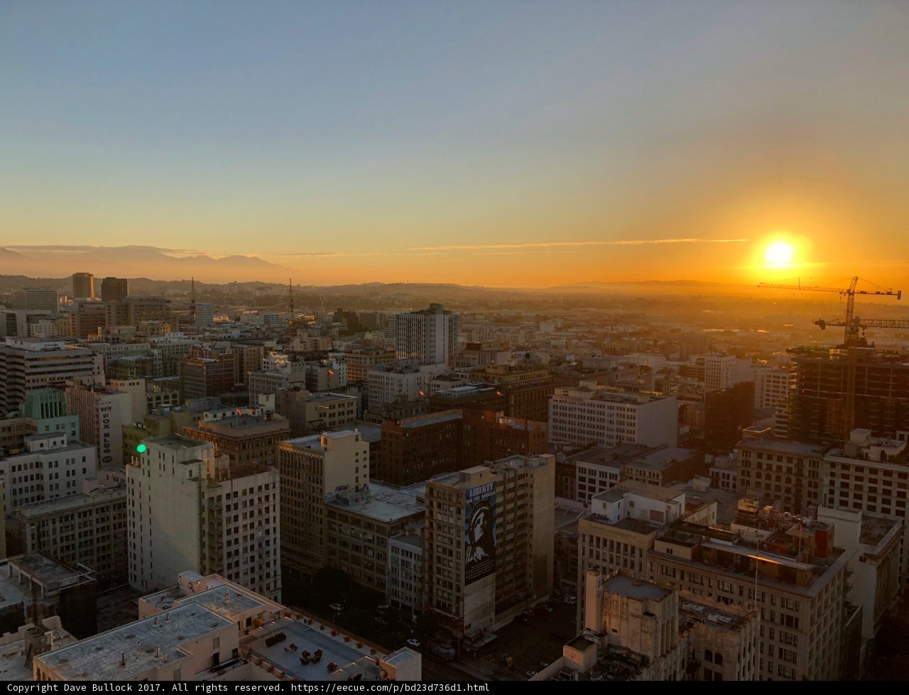 Urban Sunset over San Francisco