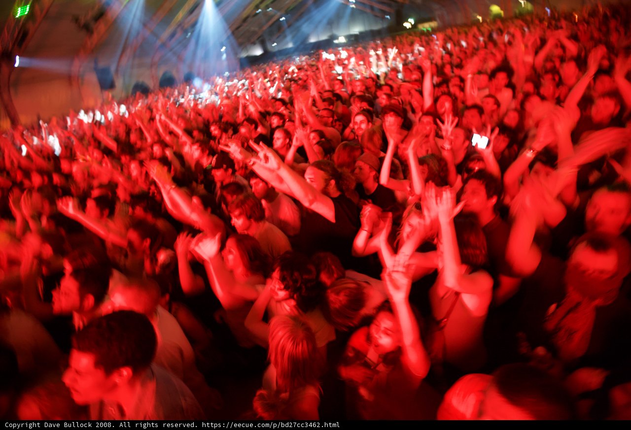 High Energy Crowd at Coachella 2008