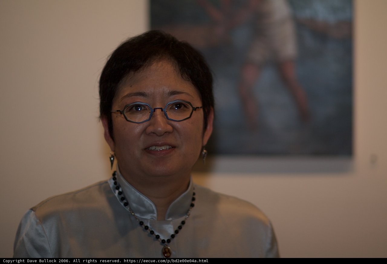 Portrait of a Woman Wearing Glasses