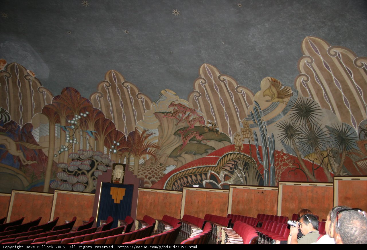A Marvelous Mural in a Majestic Theater