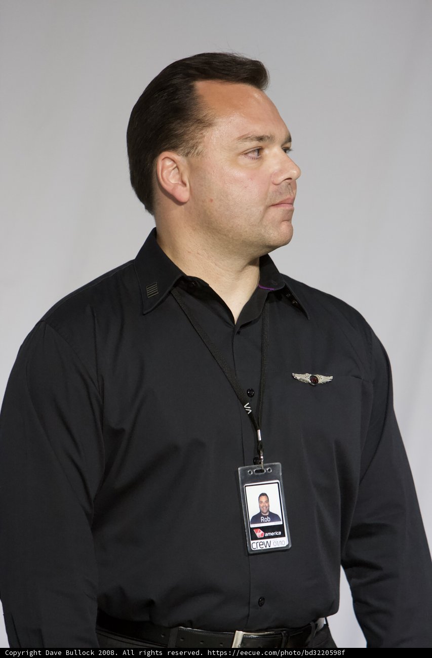 Black Shirted Man