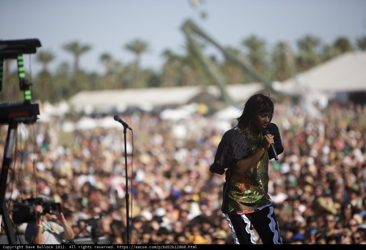 Santigold Wows Crowd at Coachella 2012