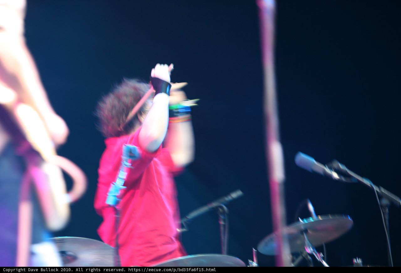Mic in Hand at Coachella
