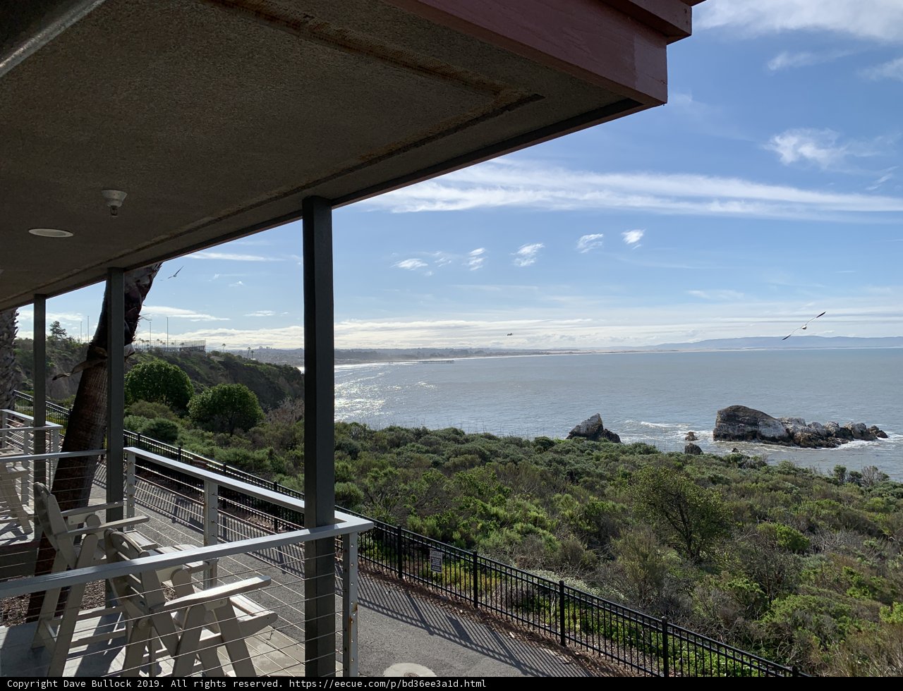 Balcony View of the Ocean in Pismo Beach