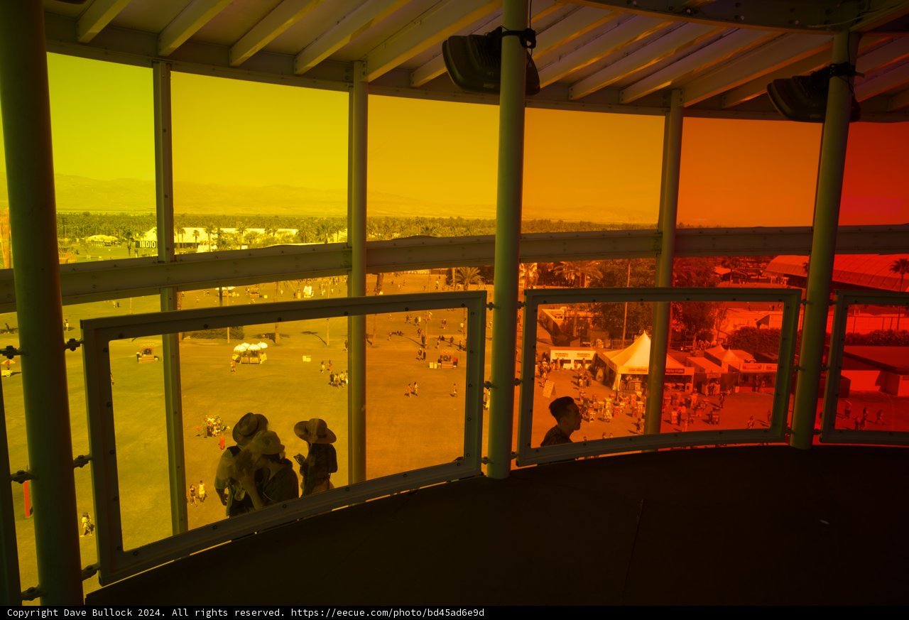 Sunset Hues Over Coachella
