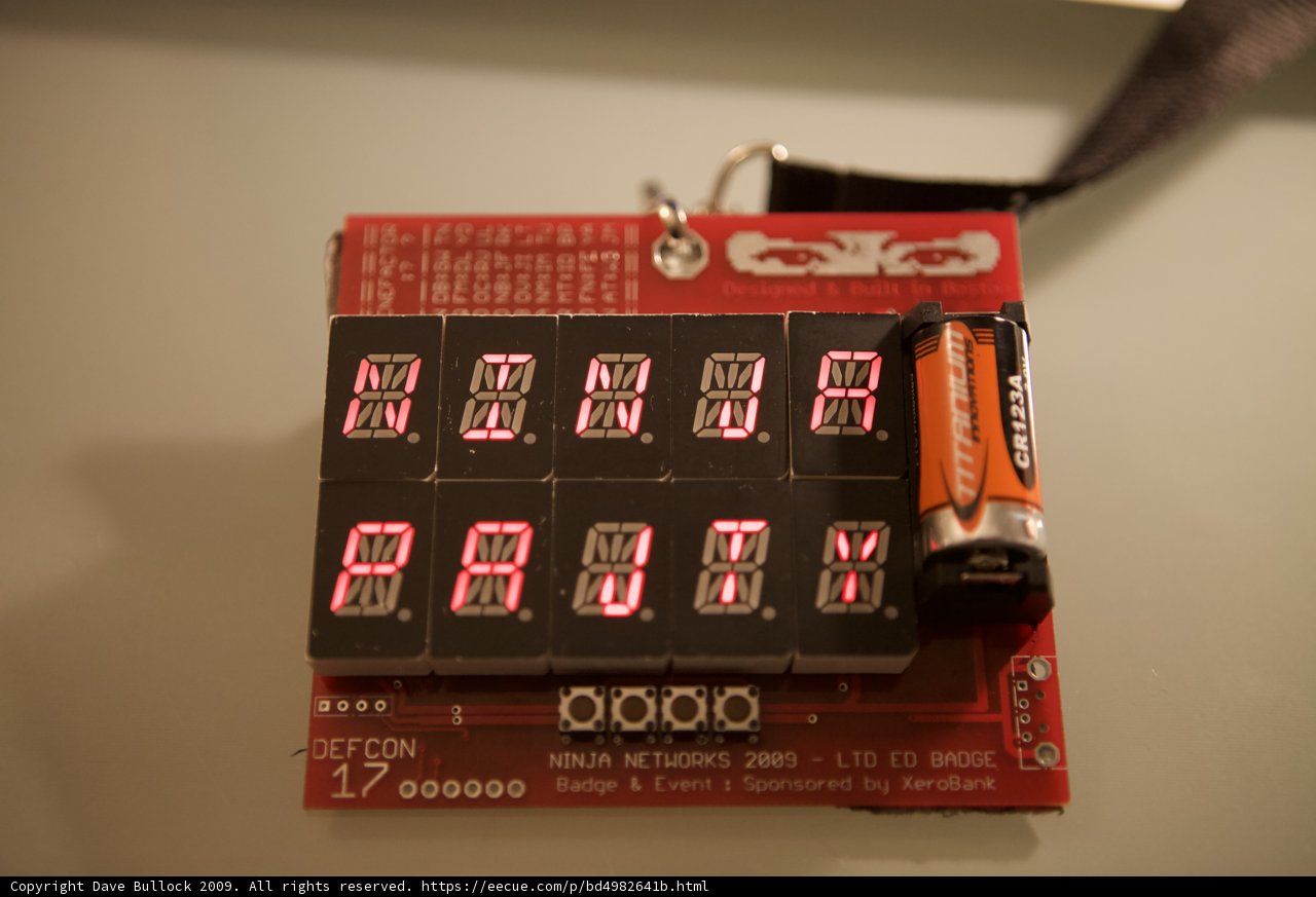 Digital Clock with a Battery