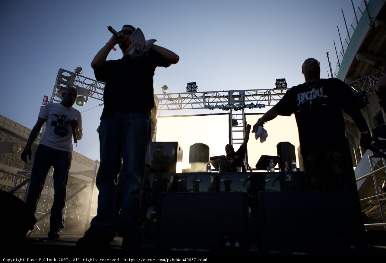 Rodney P electrifies the crowd at the EDC Concert