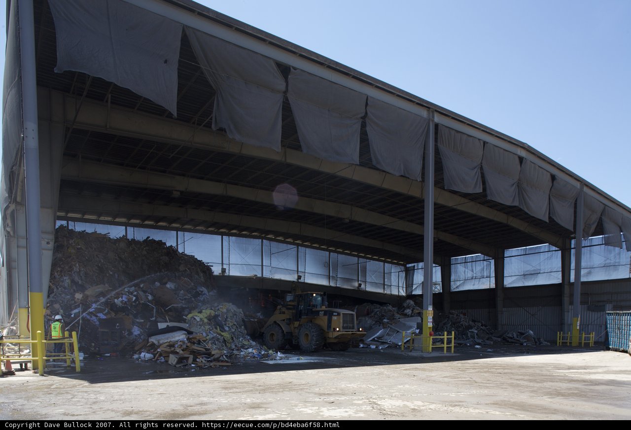 Heap of Trash in Warehouse