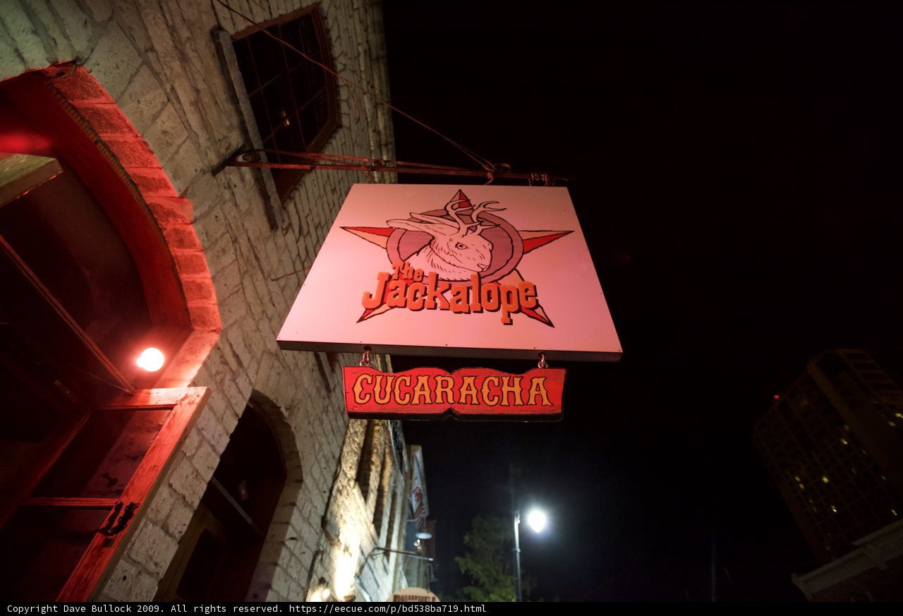 Red-Lit Restaurant in the Heart of Austin
