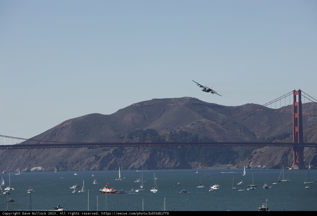 The Bridging Beauty of Fleet Week Air Show, 2023