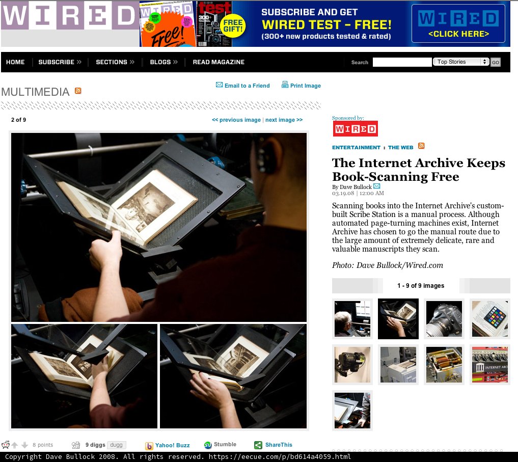 Internet Archive's New Book: A Celebration of Books
