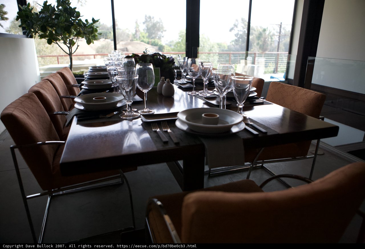 A Busy Dining Table