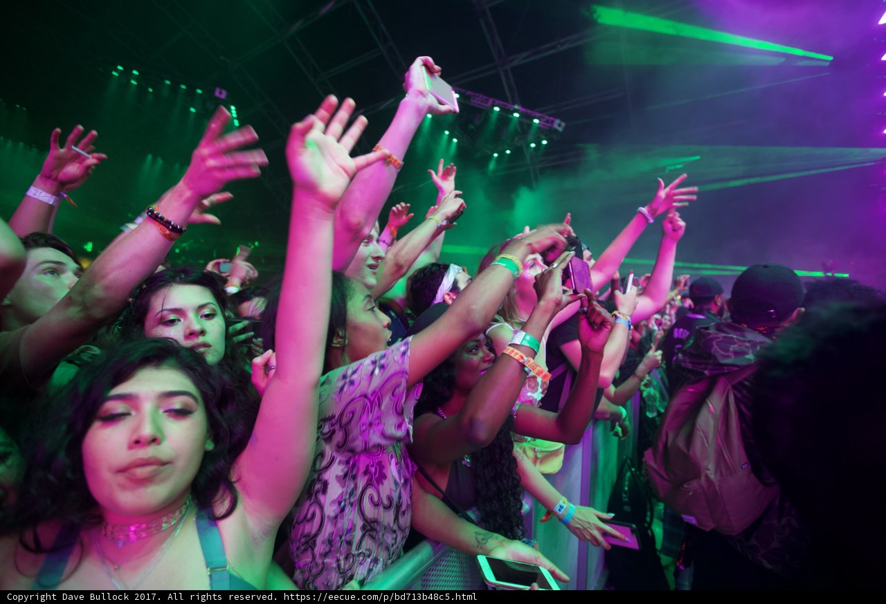 Crowd Goes Wild at Coachella Concert