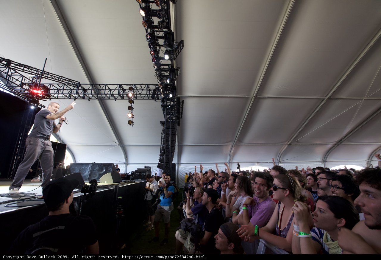 Henry Rollins Rocks Coachella Crowd