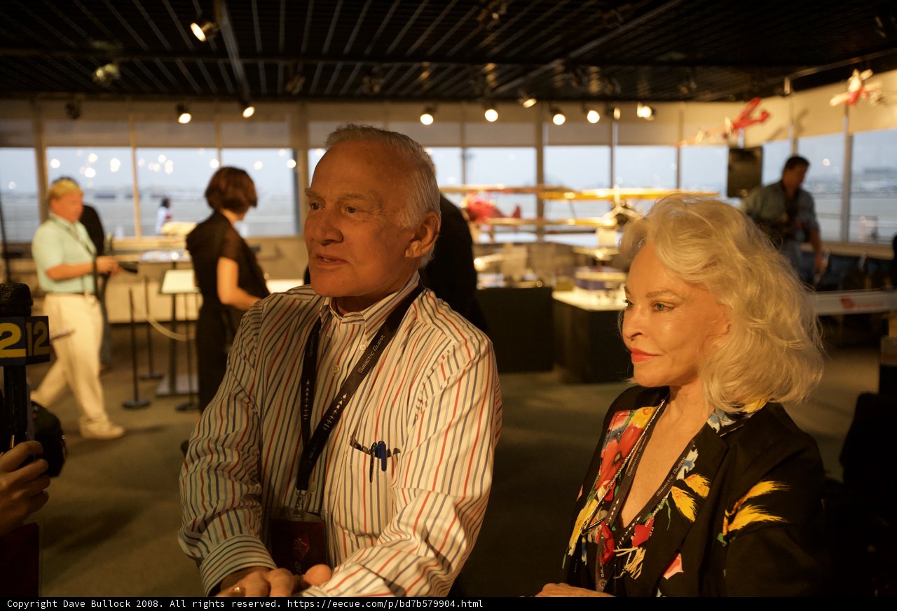 Buzz Aldrin with White Knight Two