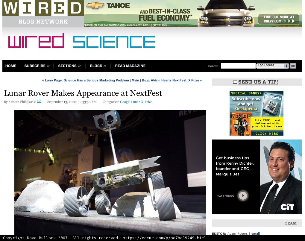 Wired Science Meets WeFest