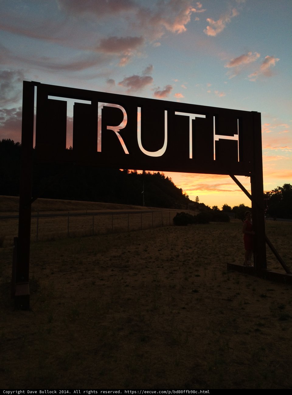 Truth at Sunset
