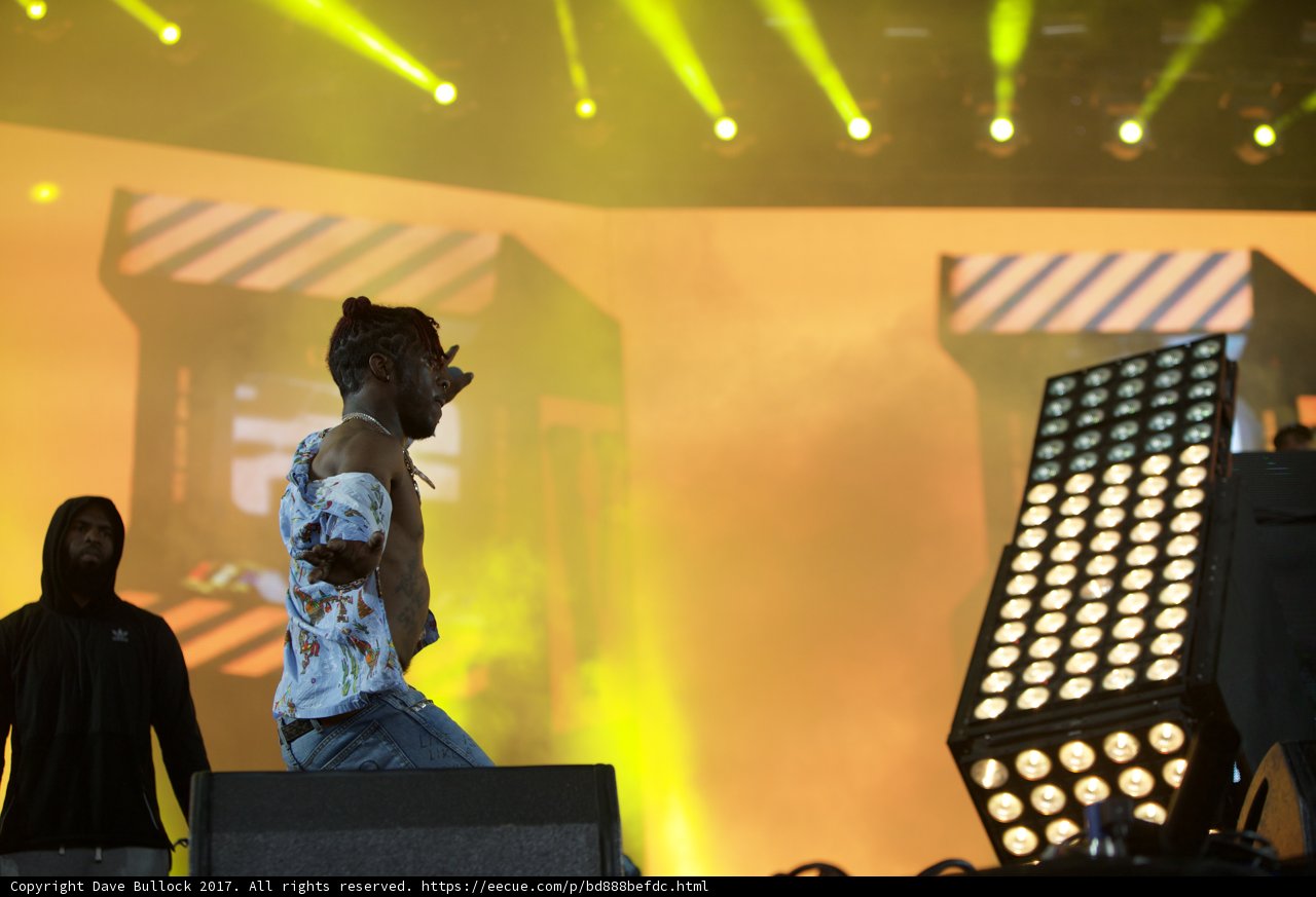 Rocking the Stage: A Man's Concert Performance