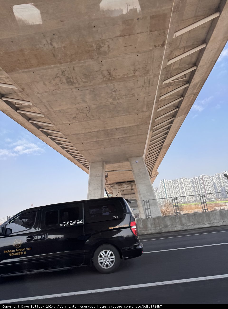 Urban Solitude - SUV Under Bridge