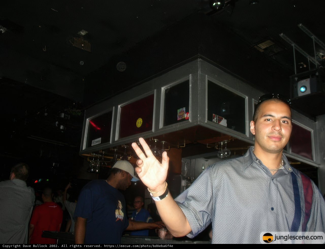 The Nightclub Peace Sign