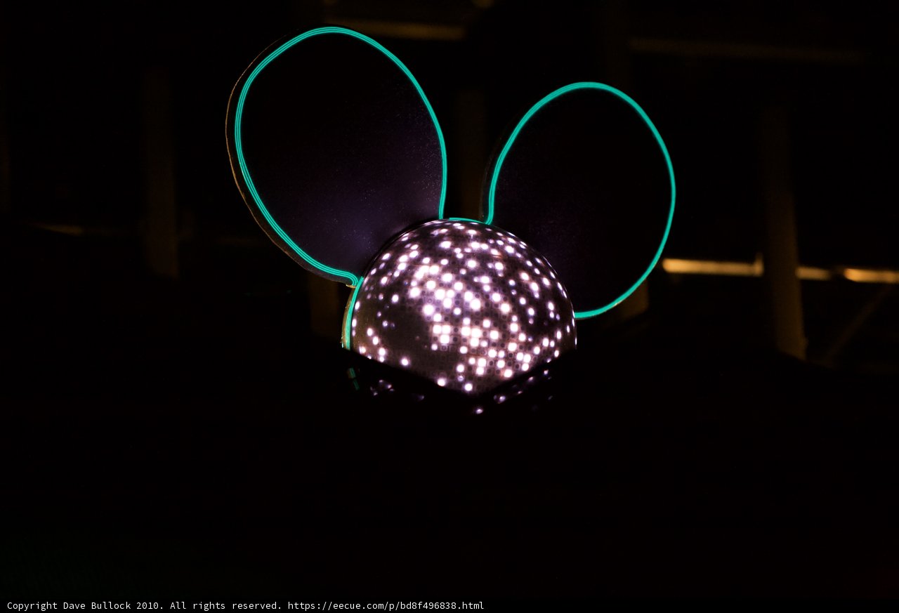 Glowing Mickey Mouse Sphere