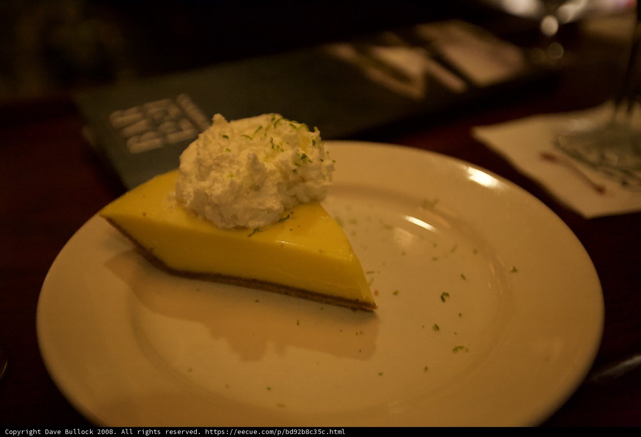 Sweet and Tart Key Lime Pie