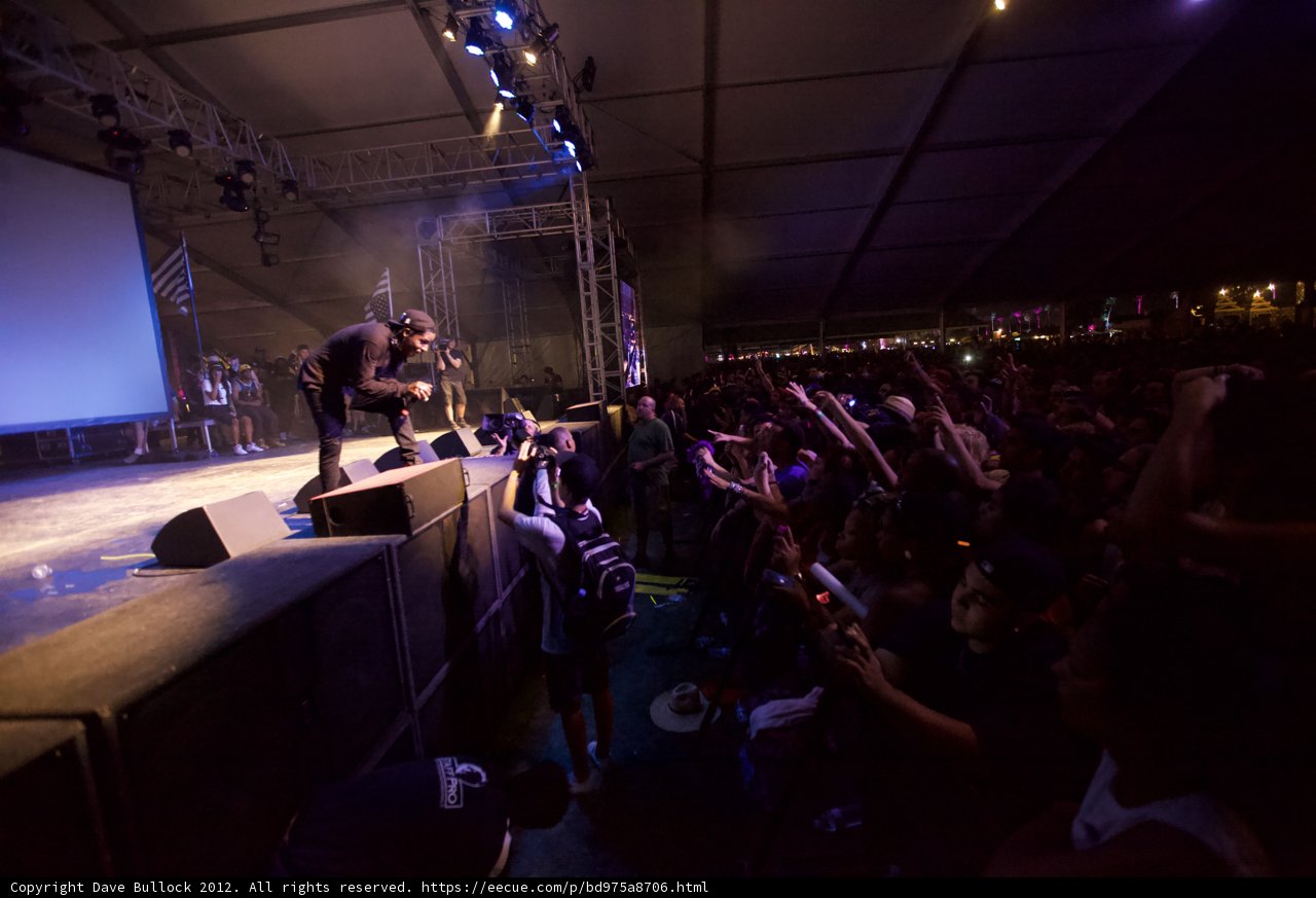 Man Takes Center Stage at Coachella