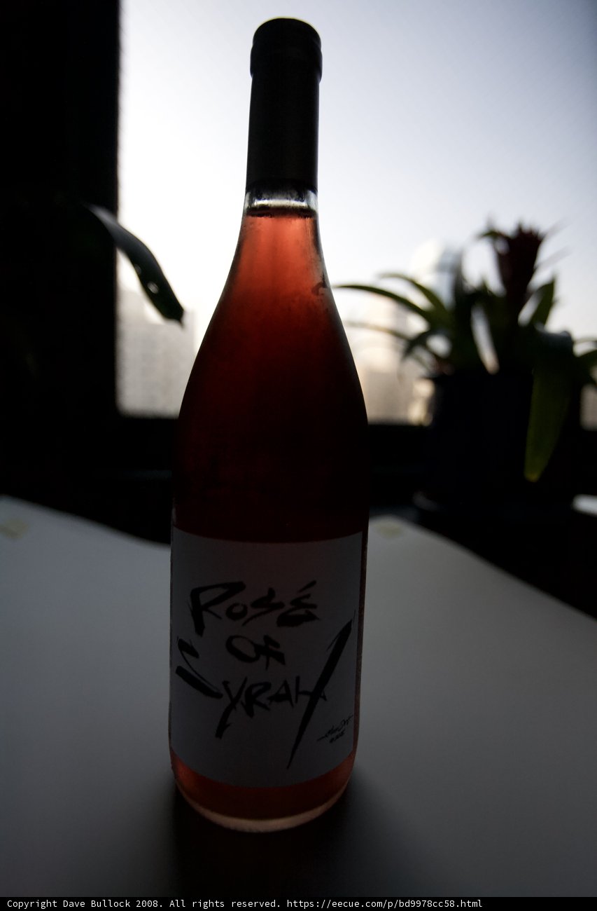 A wine-filled evening