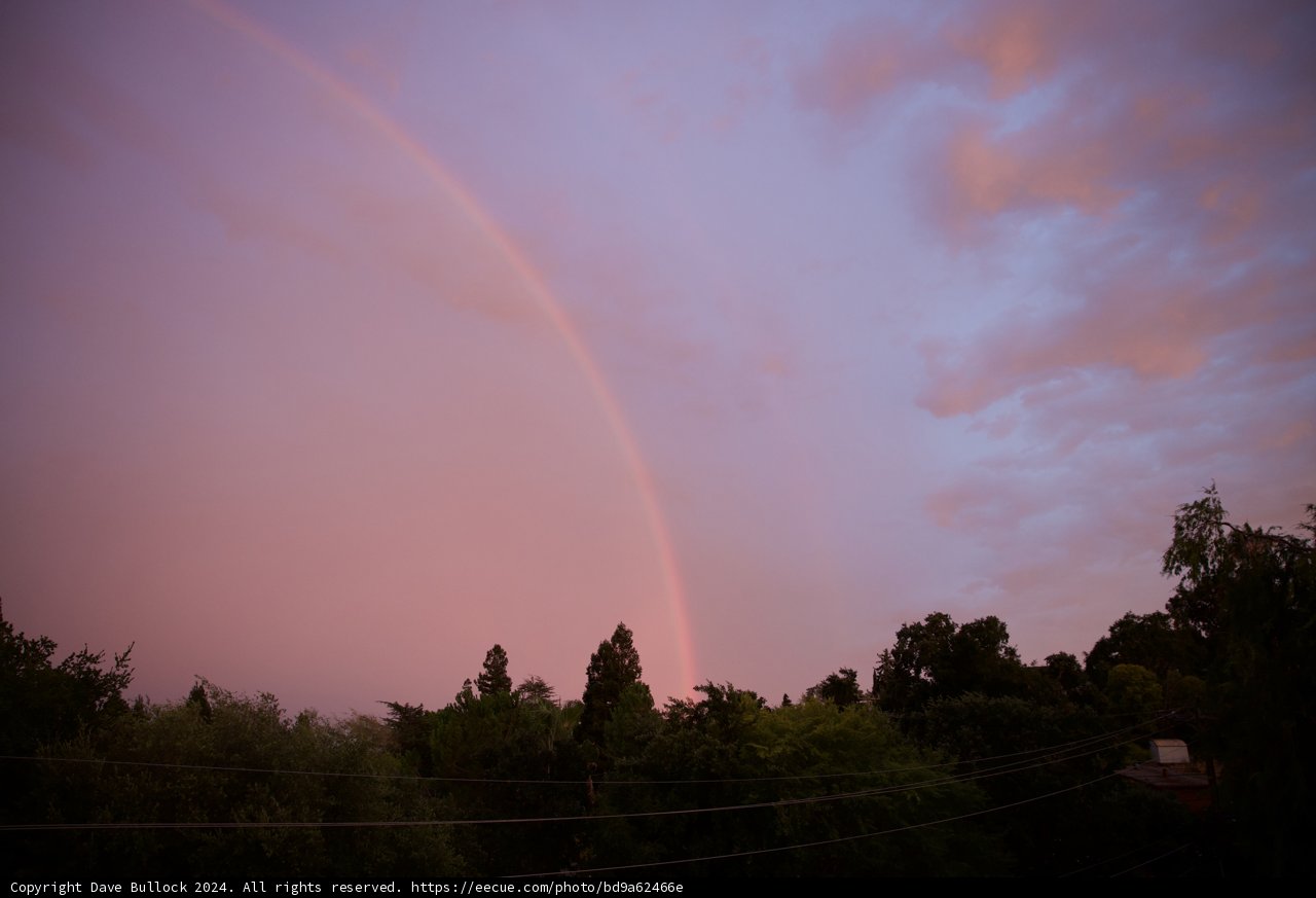 Evening Rainbow Delights