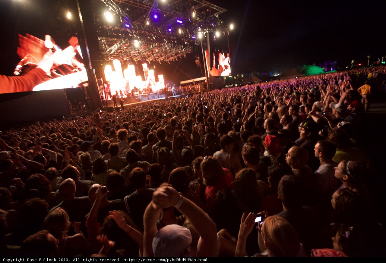 Cochella Crowd Goes Wild