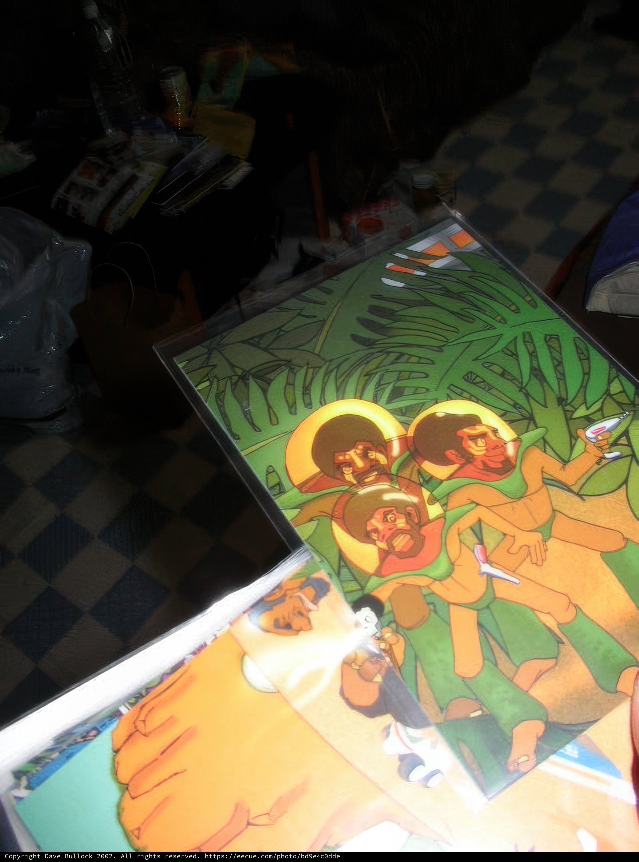 Cartoon Book Reading