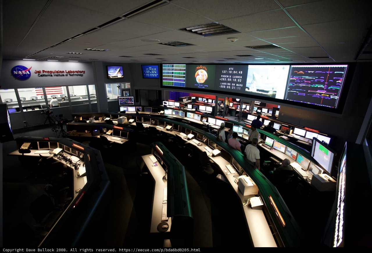 JPL Mission Control Center