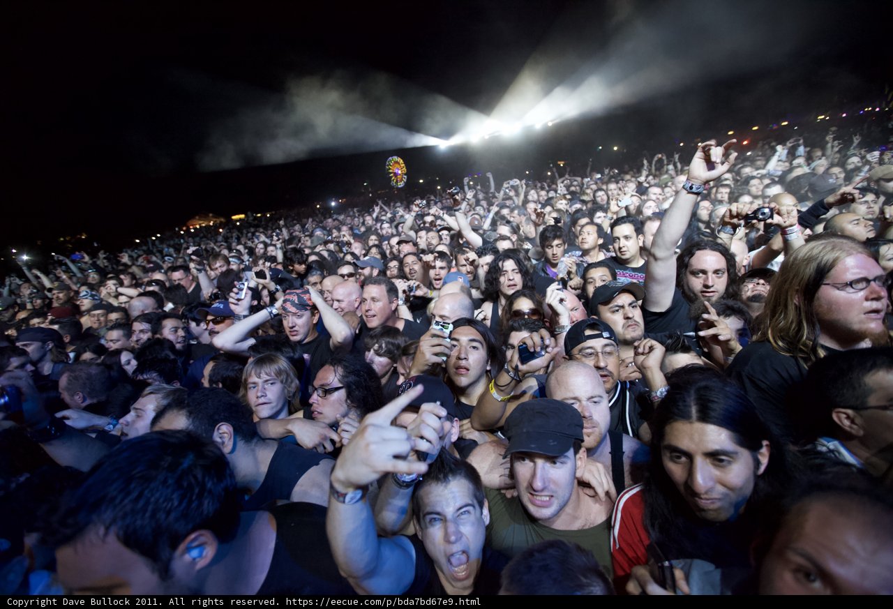 Big Four Festival Crowd Goes Wild