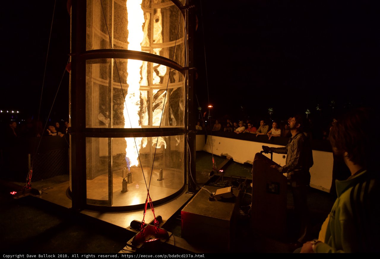 Towering Flames