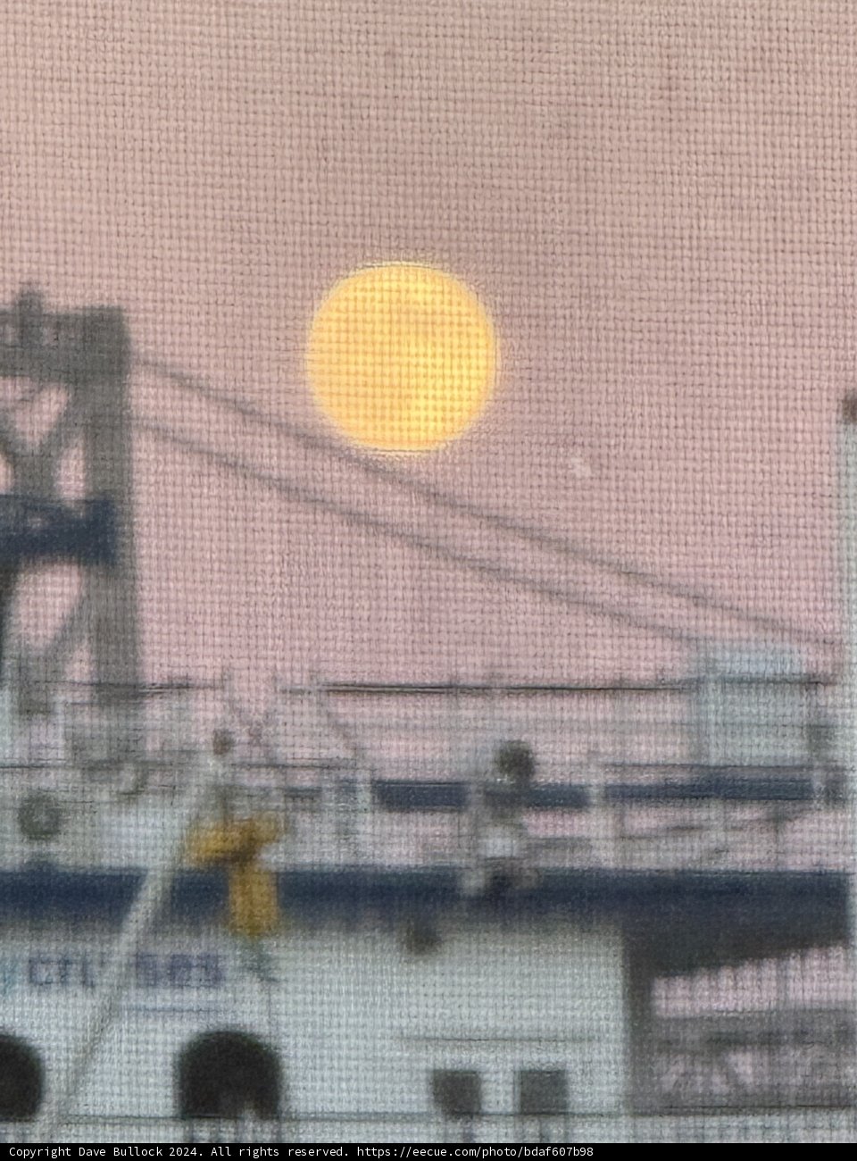 Moonrise Over the Bay