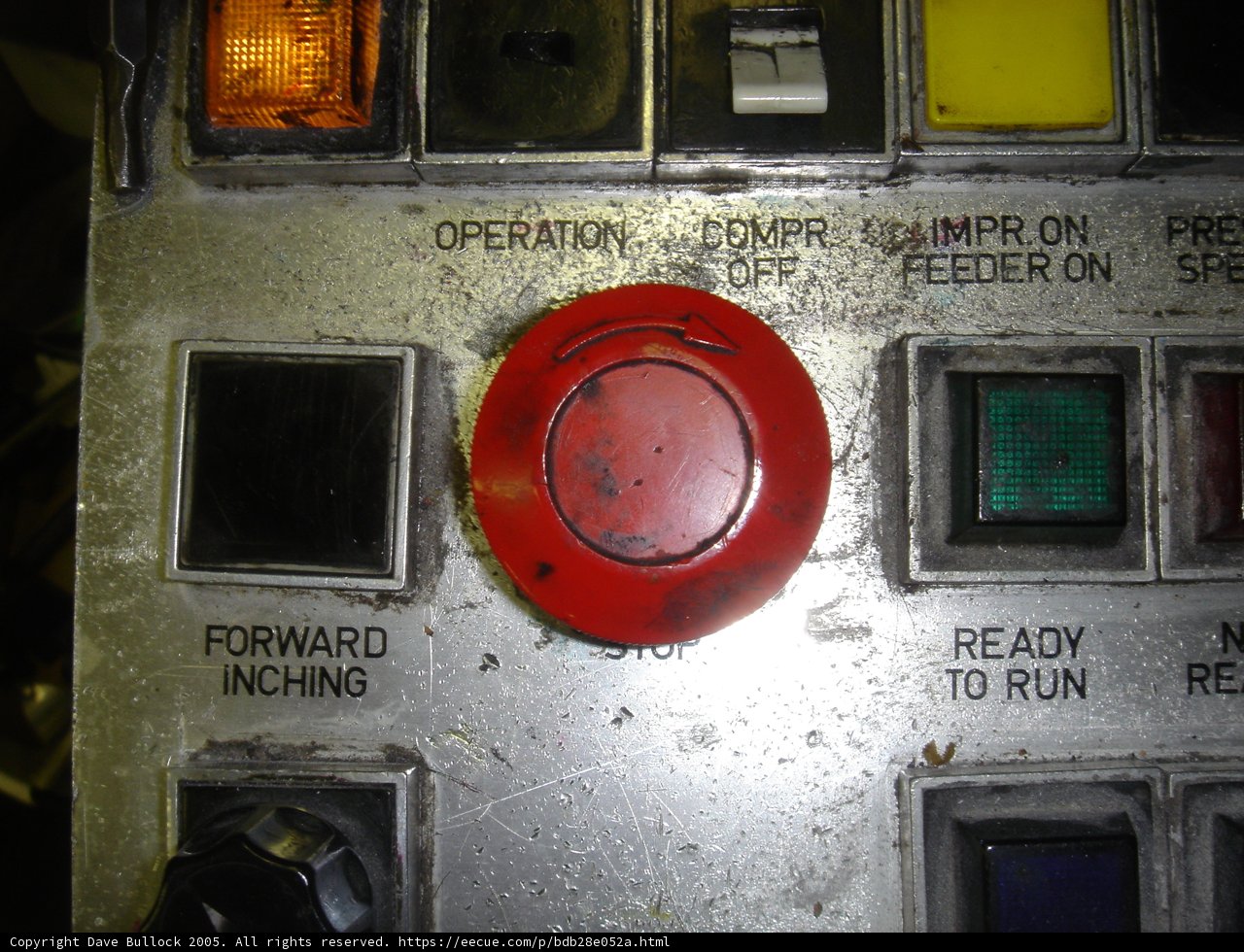 Button of Control Panel