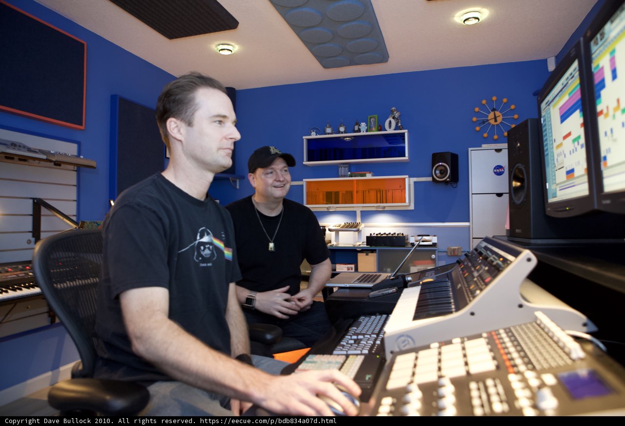 Recording Session with DJ Dan and Uberzone