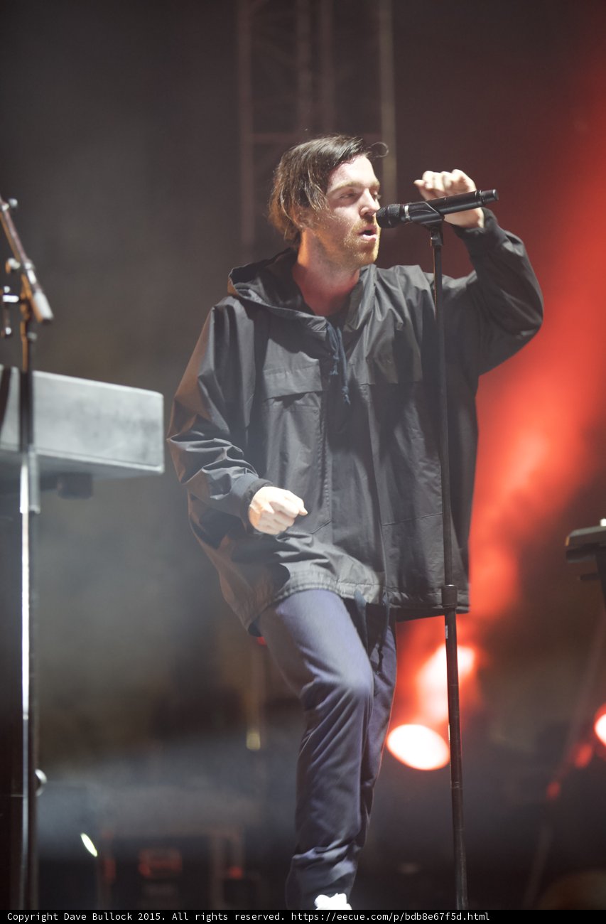 Singer Both Fists Raised