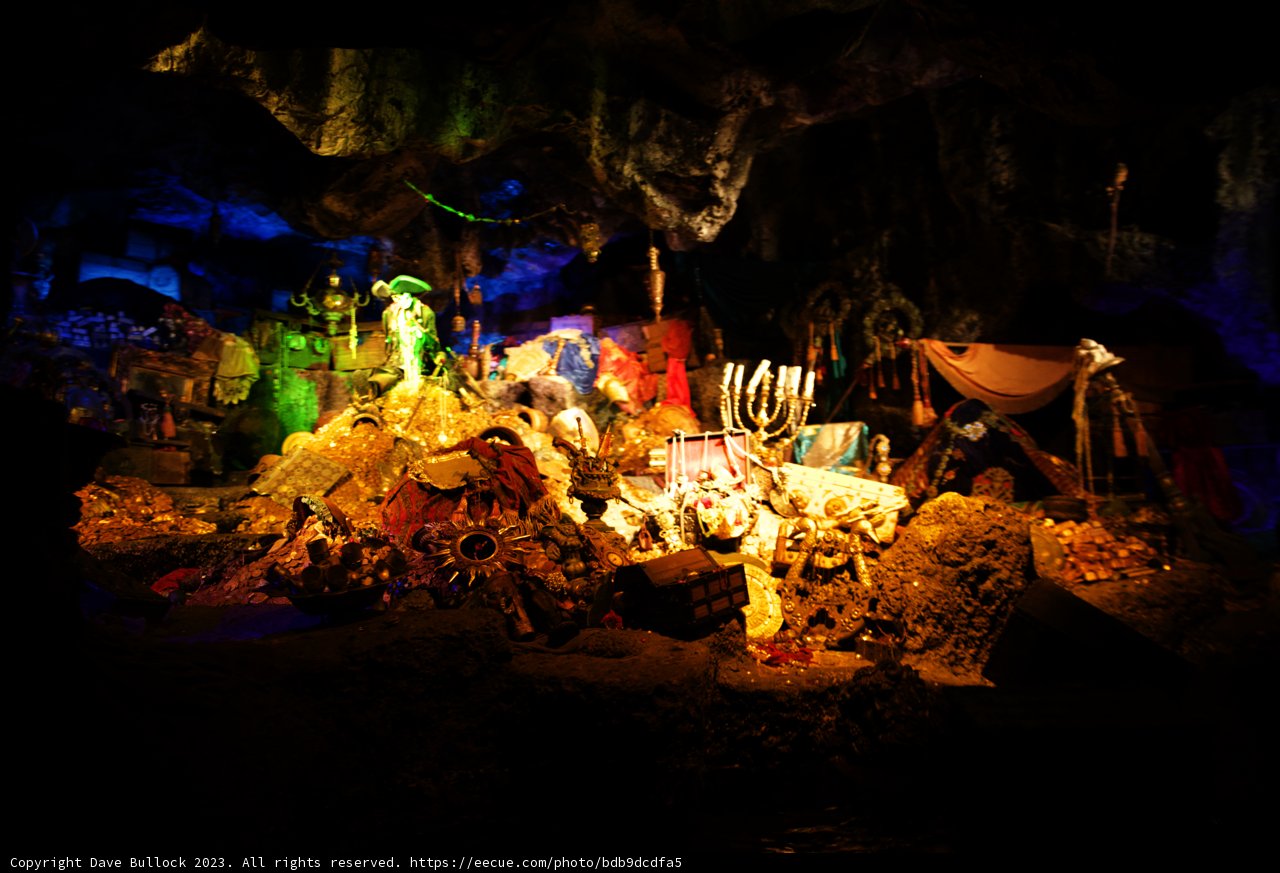 Enchanting Cave Discovery at Disneyland