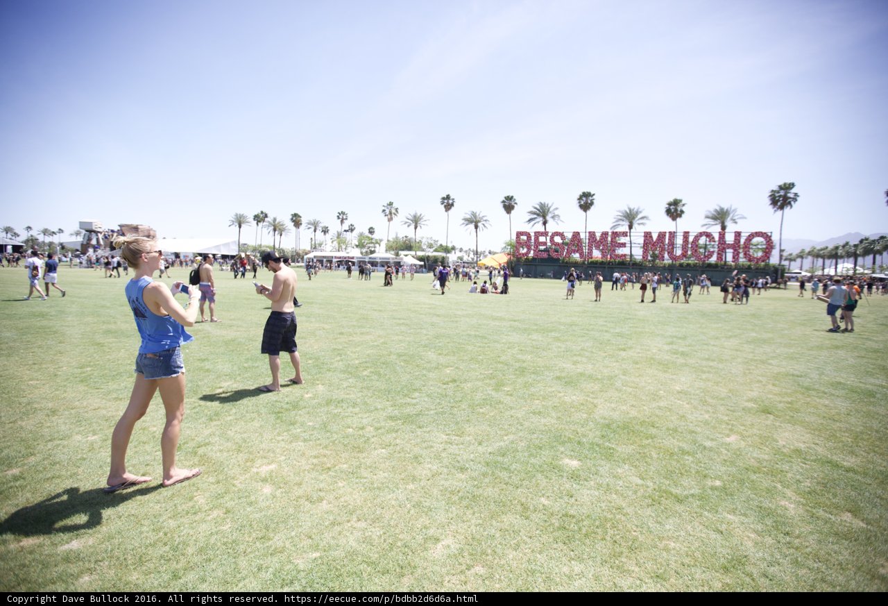 Snapshot of Coachella Sign