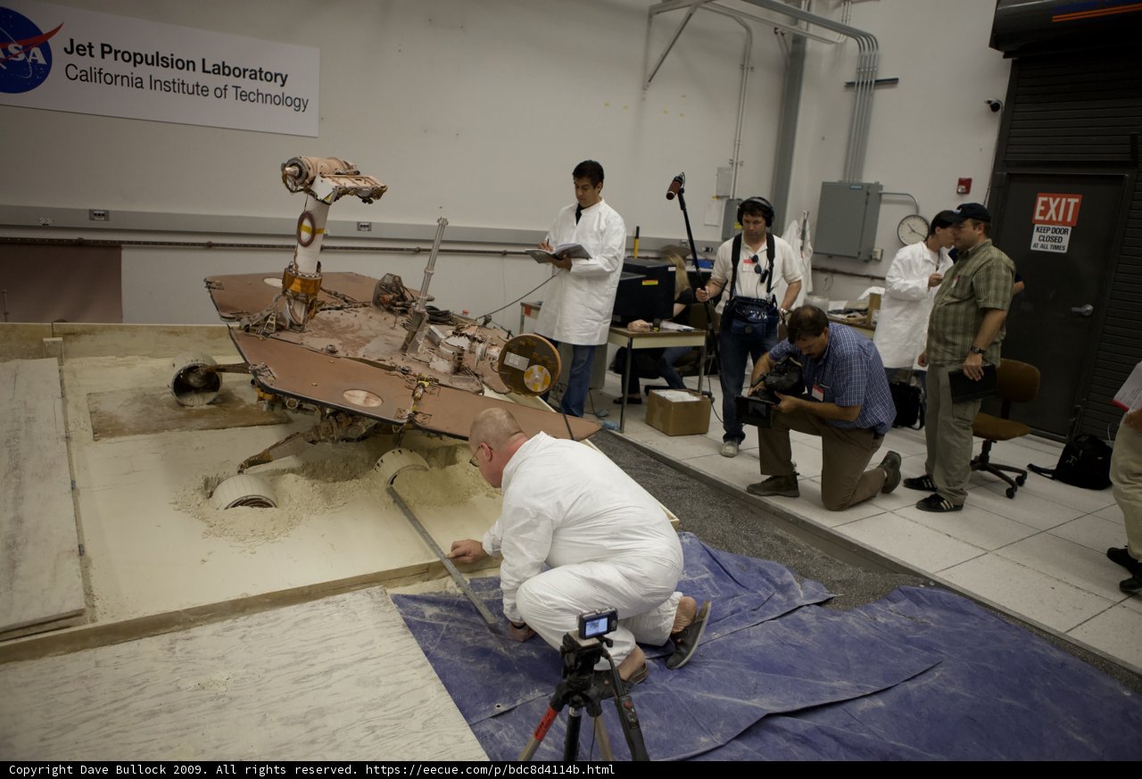 Working on the Mars Rover at JPL