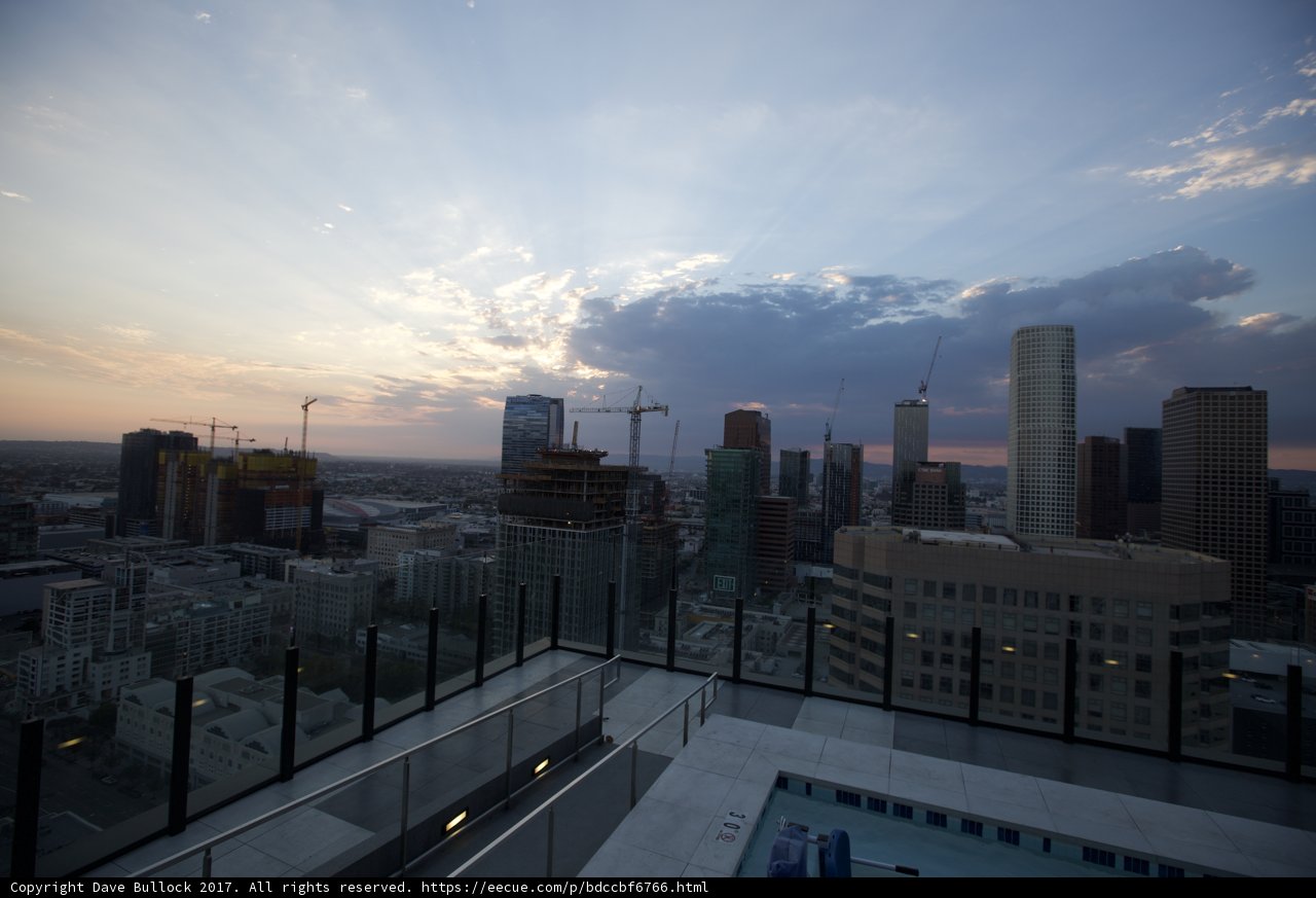 Urban Metropolis at Sunset
