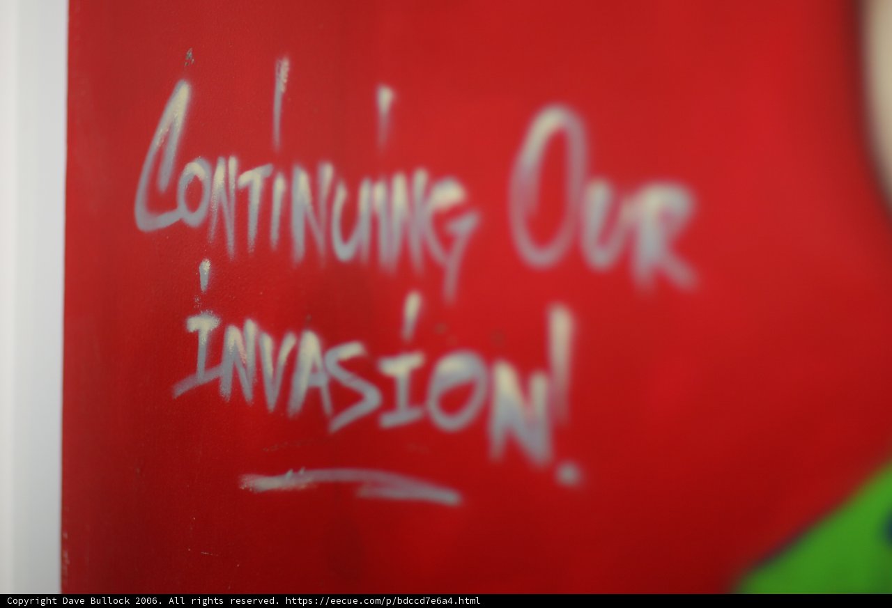 Continuing Our Invasion