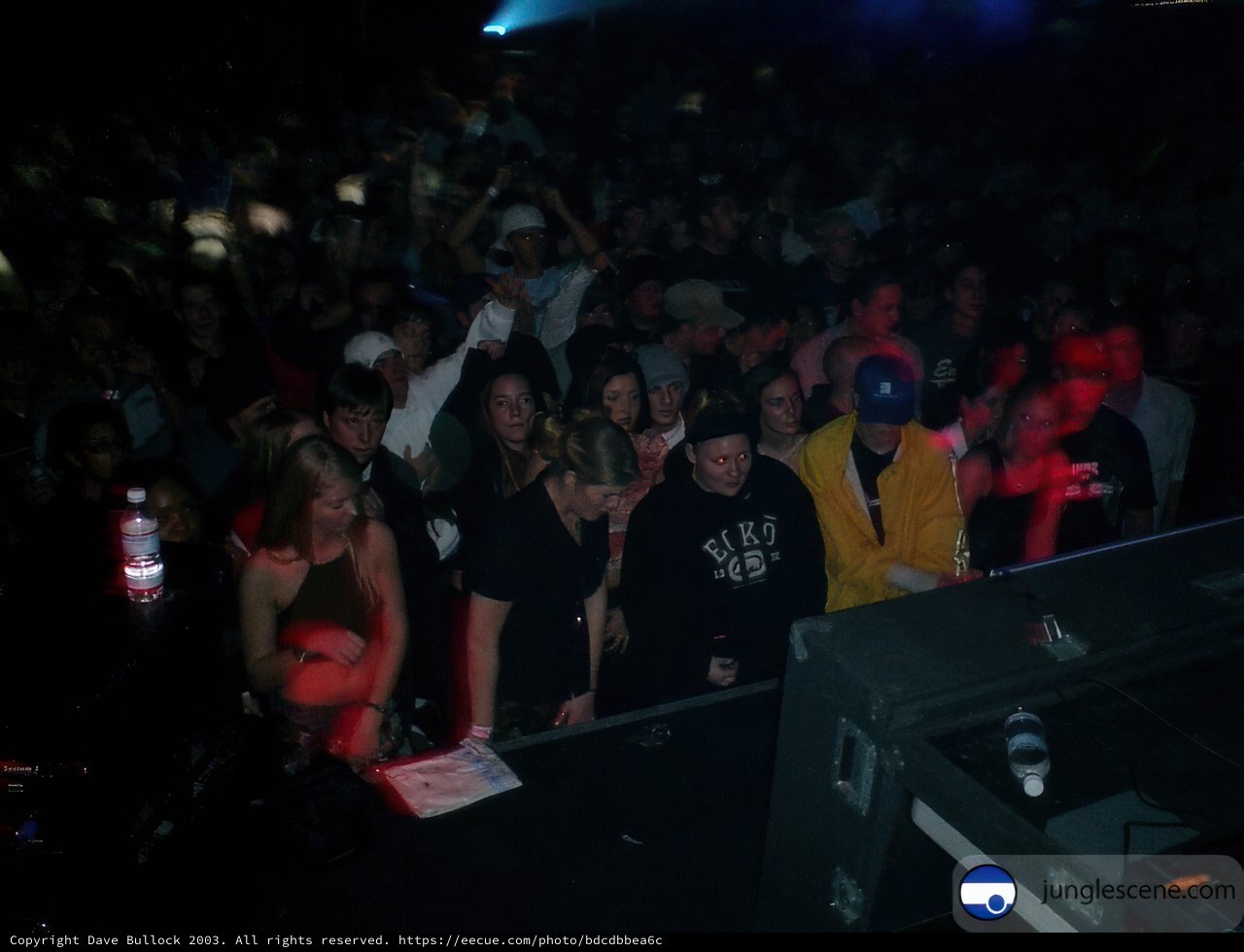 Night Club Performance with Turntable and Entertainer on Stage