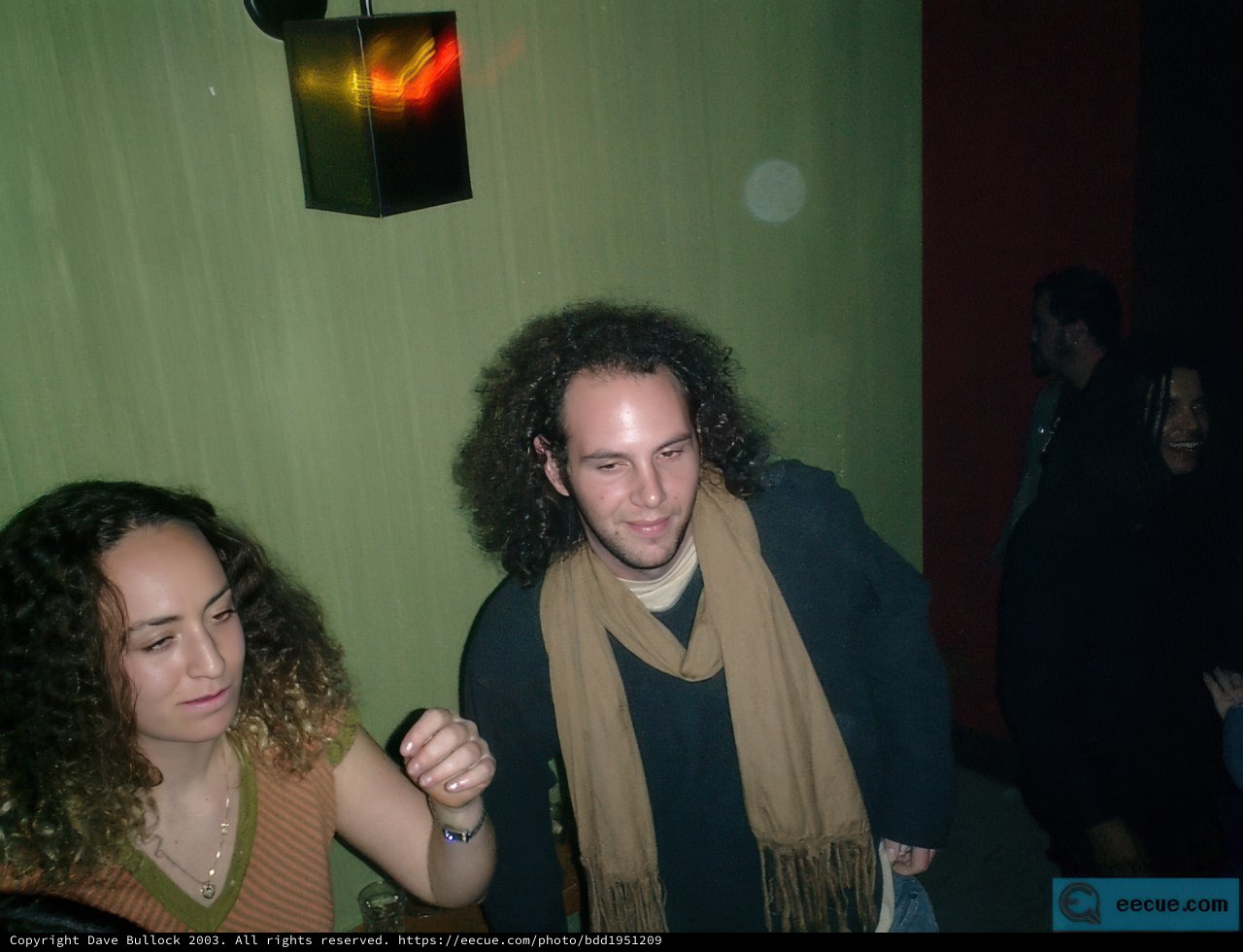 Couple in the Urban Nightlife